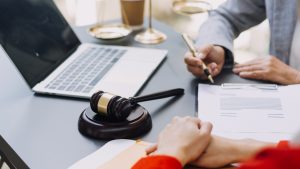 A solicitor advises a client about their claim